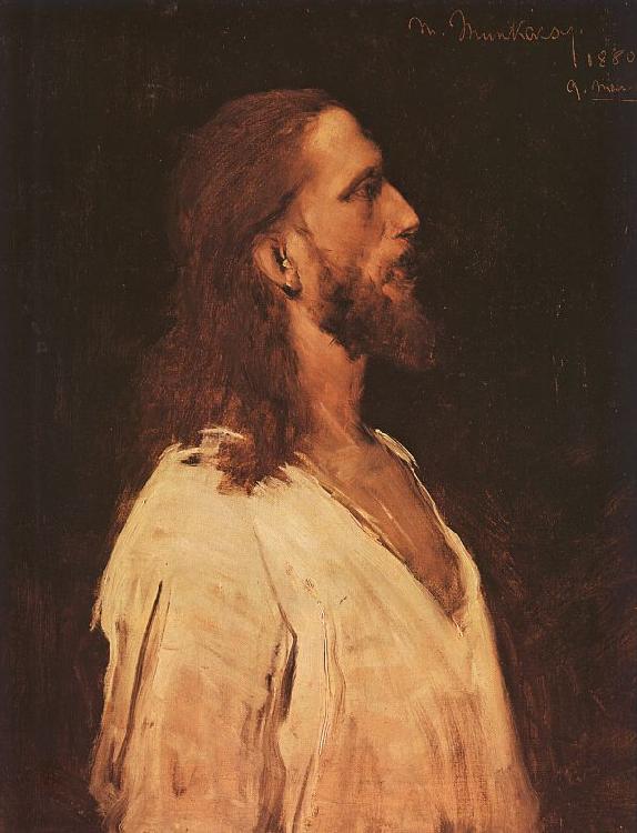 Mihaly Munkacsy Study for Christ Before Pilate oil painting image